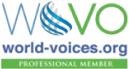 Diana Holguin Bilingual Voiceovers Wovo Logo